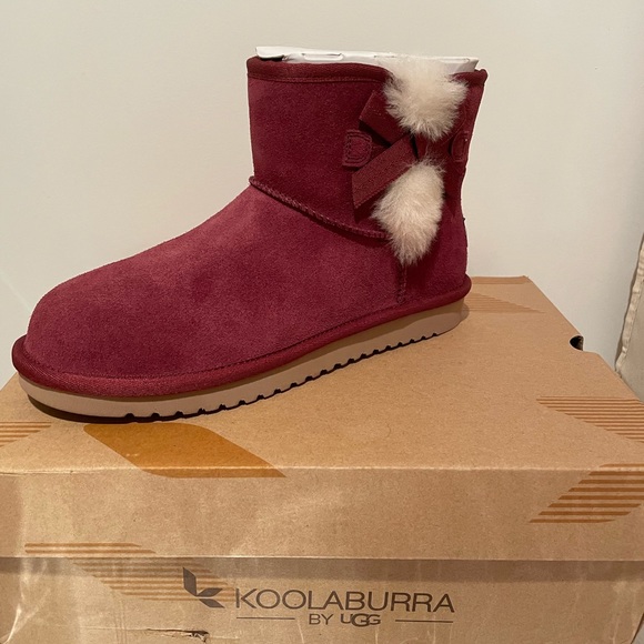 Ugg Mini Short winter Boot Women 7 New!!! + Free Gift - Picture 5 of 7